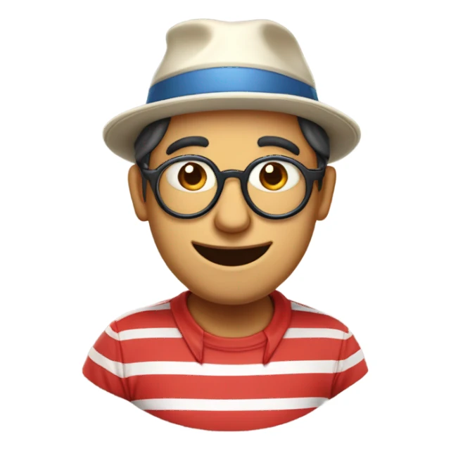 Where’s wally  sticker