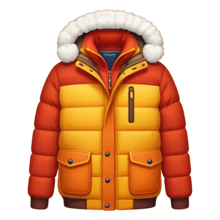 winter clothing sticker