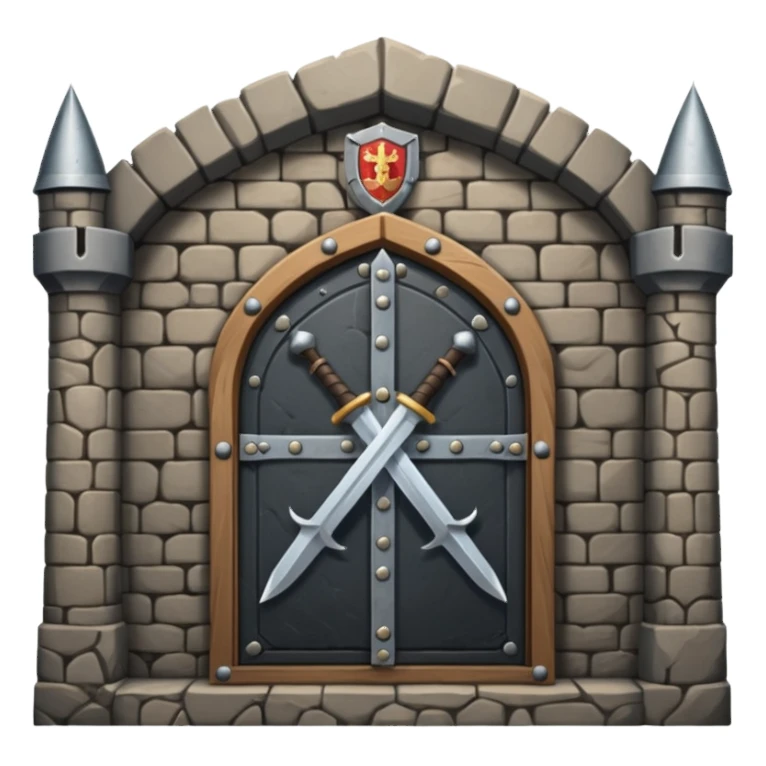 armory room in castle room sticker