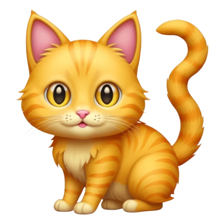 🇯🇵 gatto giallo!... sticker