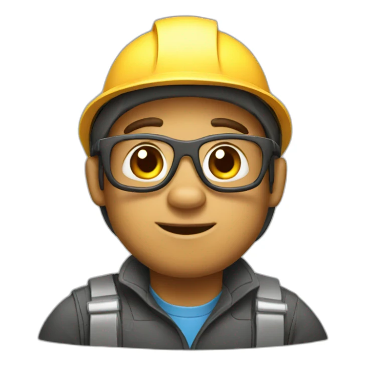 Engineer bear sticker