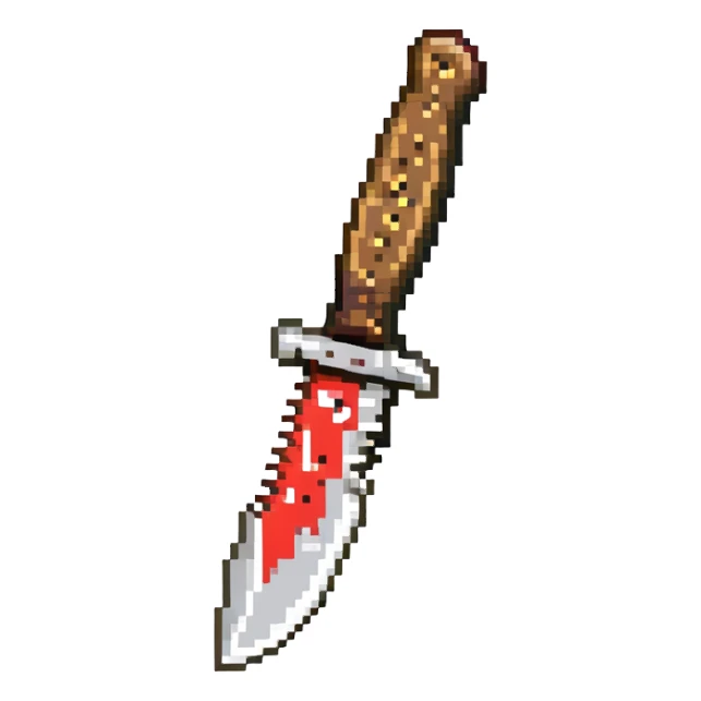 switch blade knife sticker