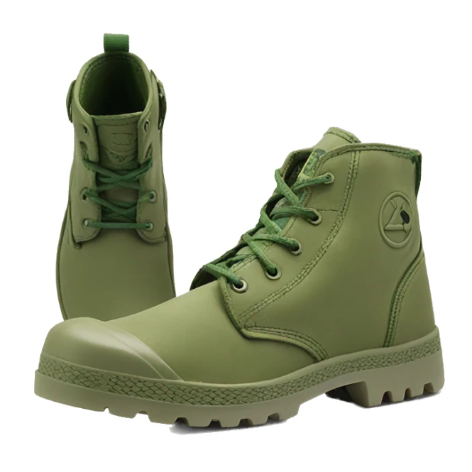 Original Palladium pampa Mens Low Boot Green sticker
