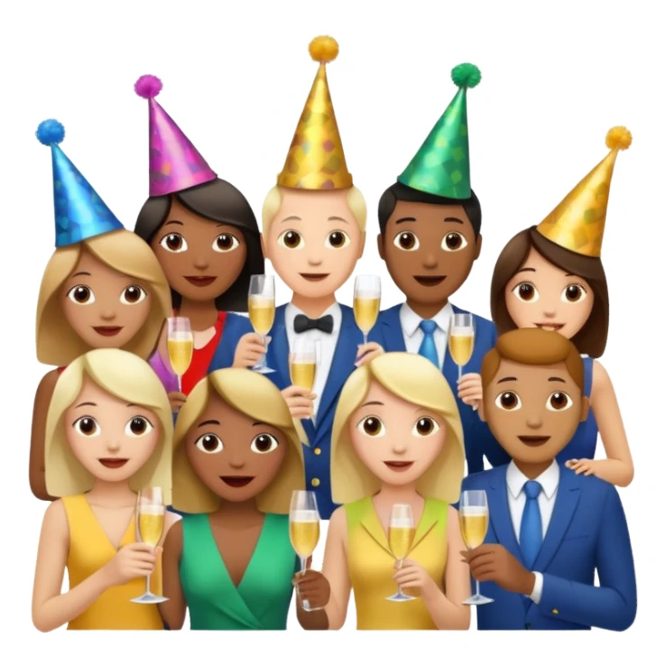 Nouvelle année 2026 sticker