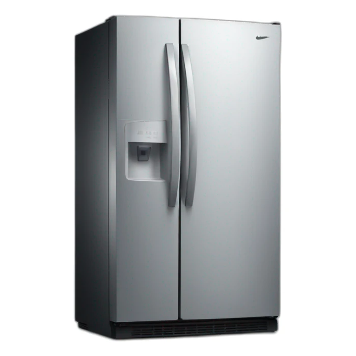 a nike refrigerator sticker