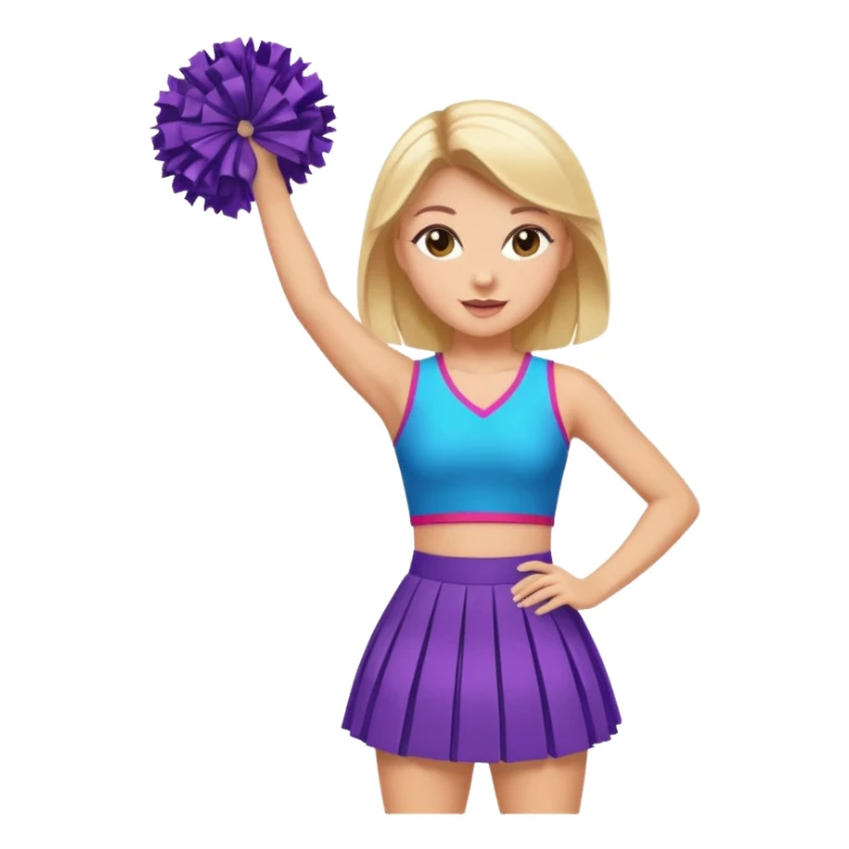 cheer leadẻ dress sticker