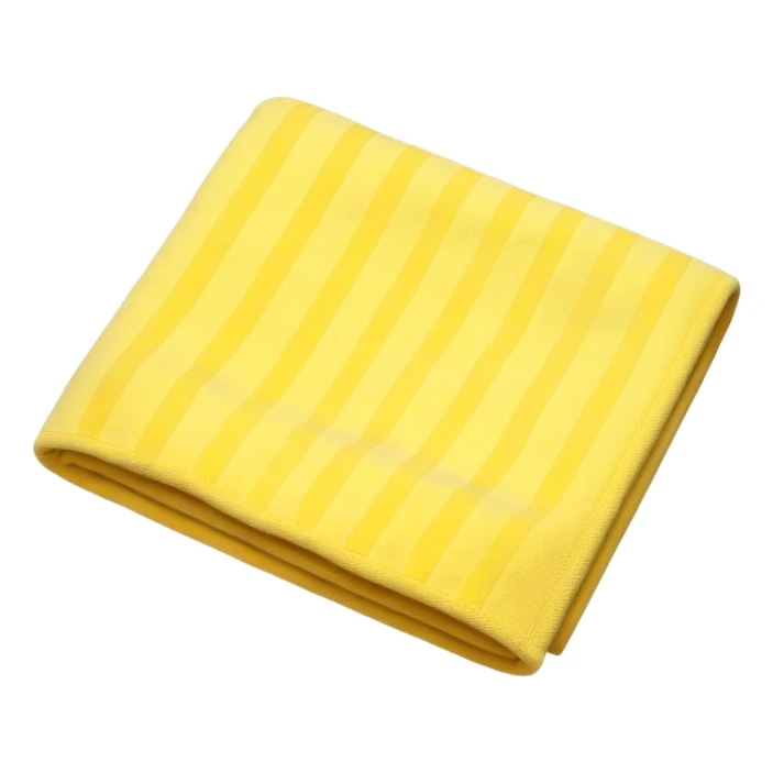 Light yellow beach towels sticker