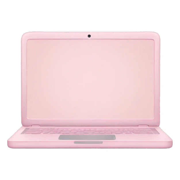 pastel pink laptop sticker