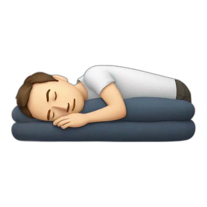 elon musk sleeping sticker