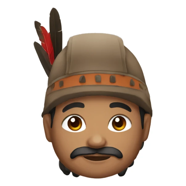 Bateador indigena sticker