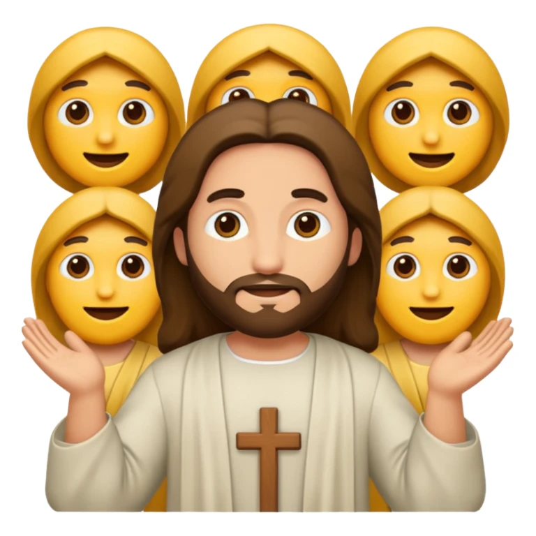 Jesús emojis sticker