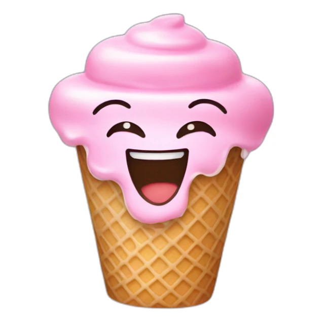 Cateat ice cream sticker