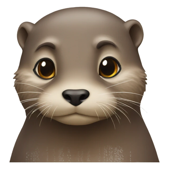 Otter in Dubai  sticker