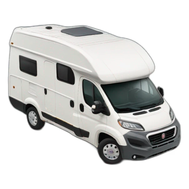 Converted Fiat Ducato campervan sticker