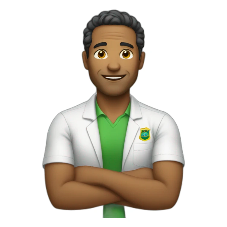 Brazilian man sticker