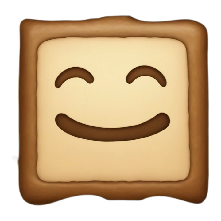 square banana cake sticker