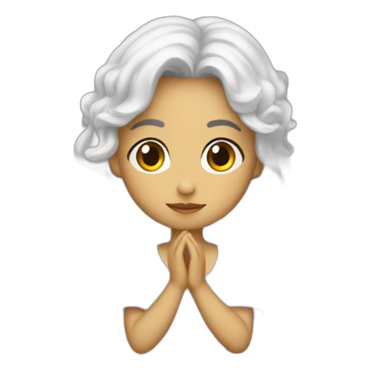 ala de angel blanca sticker