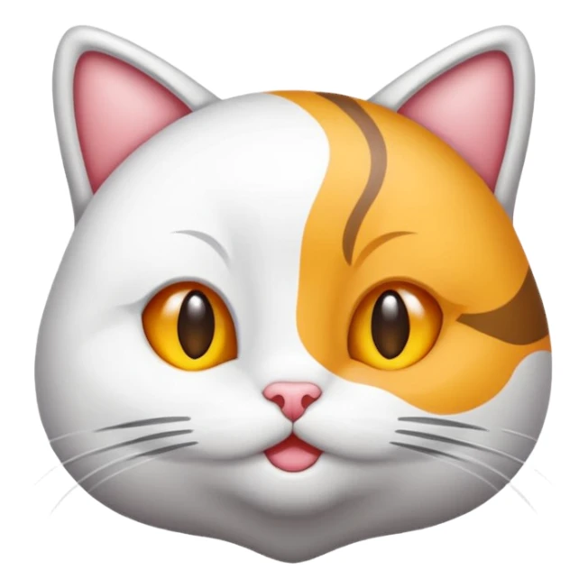 Elinde balon tutan kedi sticker