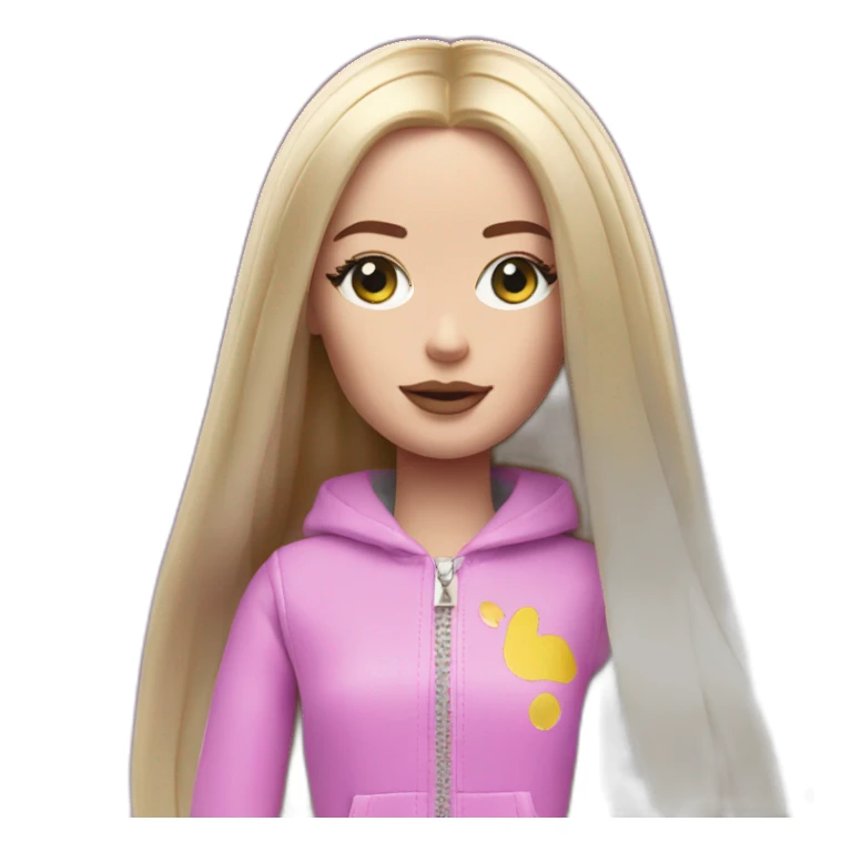 Billie eilish Barbie sticker