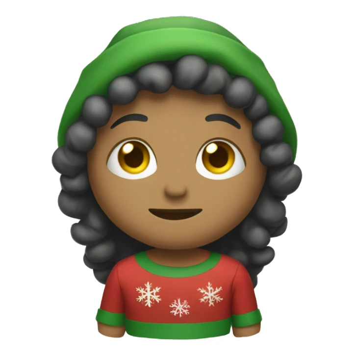 Christmas dooe sticker