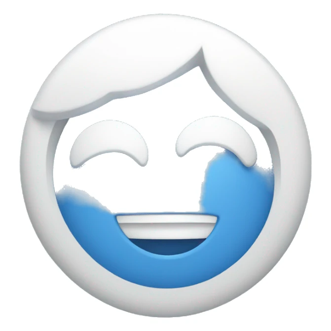 blue and white vitamin sticker