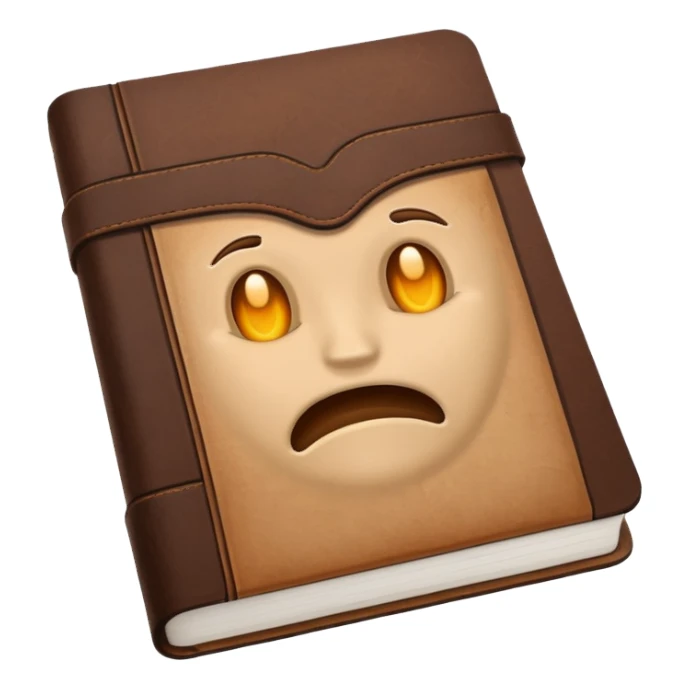 Mental issue journal book sticker