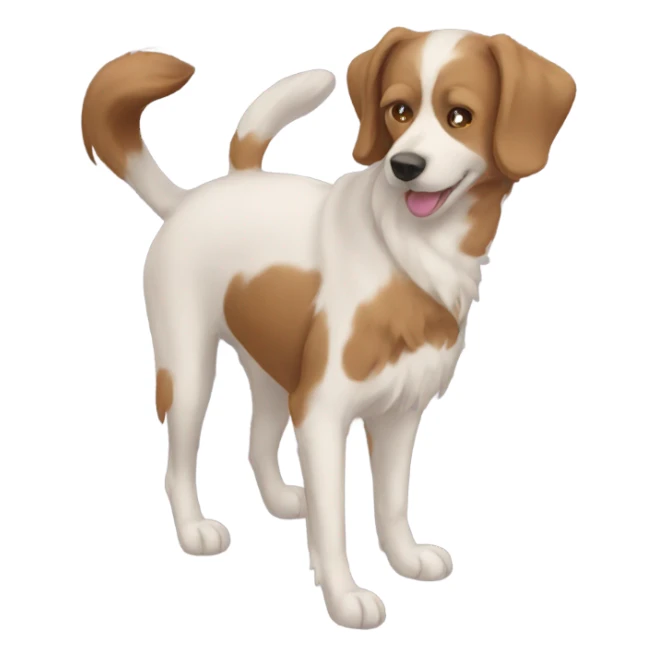 dog fascine sticker