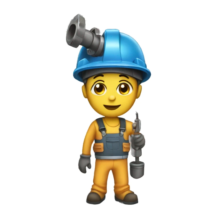 Boneco driller  sticker