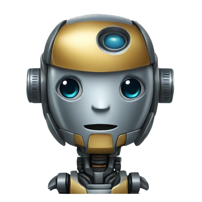 robot preocupado sticker
