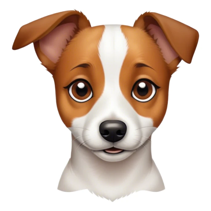 Dog jack russel  sticker