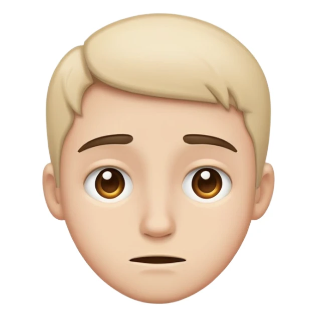 Sad and happy sticker