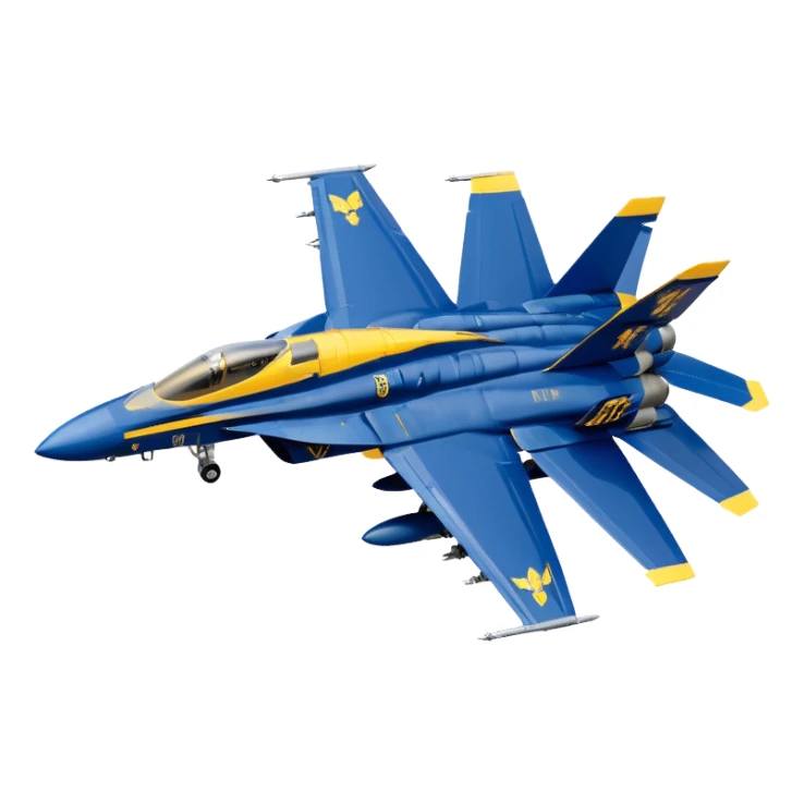 US Navy Blue Angels f/a-18 sticker