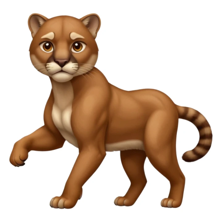Cougar Walking sticker