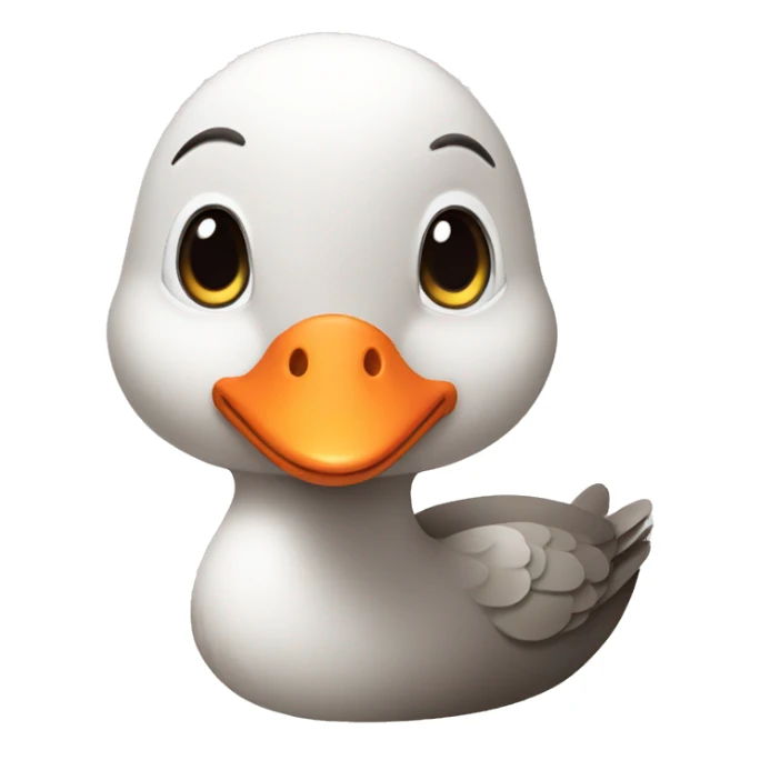 cute goose sticker