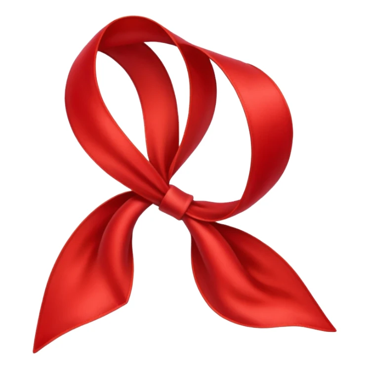 Ribbon sticker