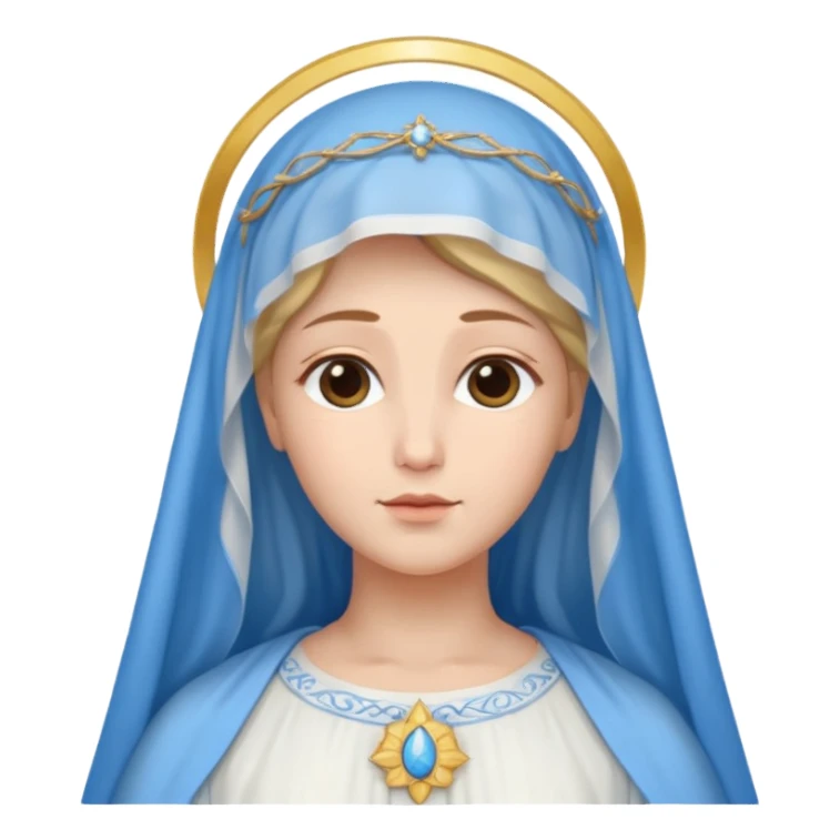 Virgem maria sticker