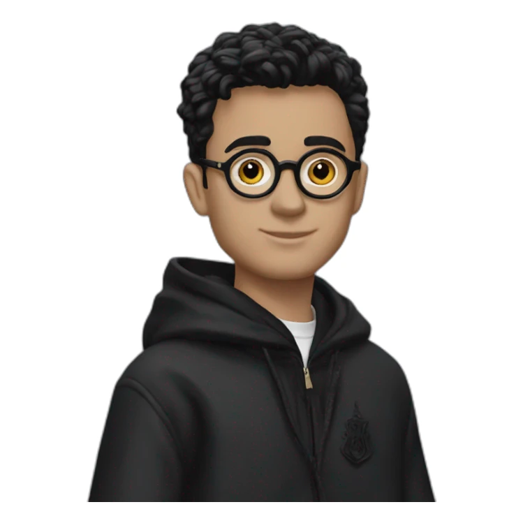 Harry potter wearing balenciaga sticker