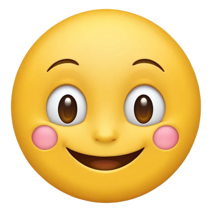 Create me a happy emoji sticker