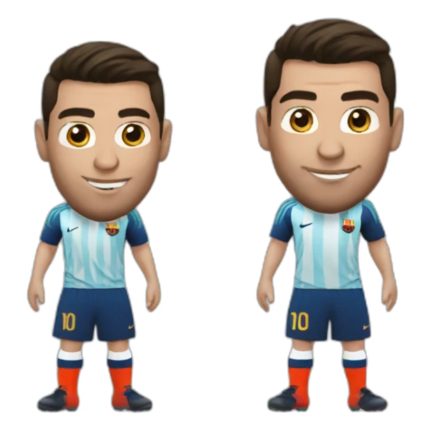 Cristiano messi sticker