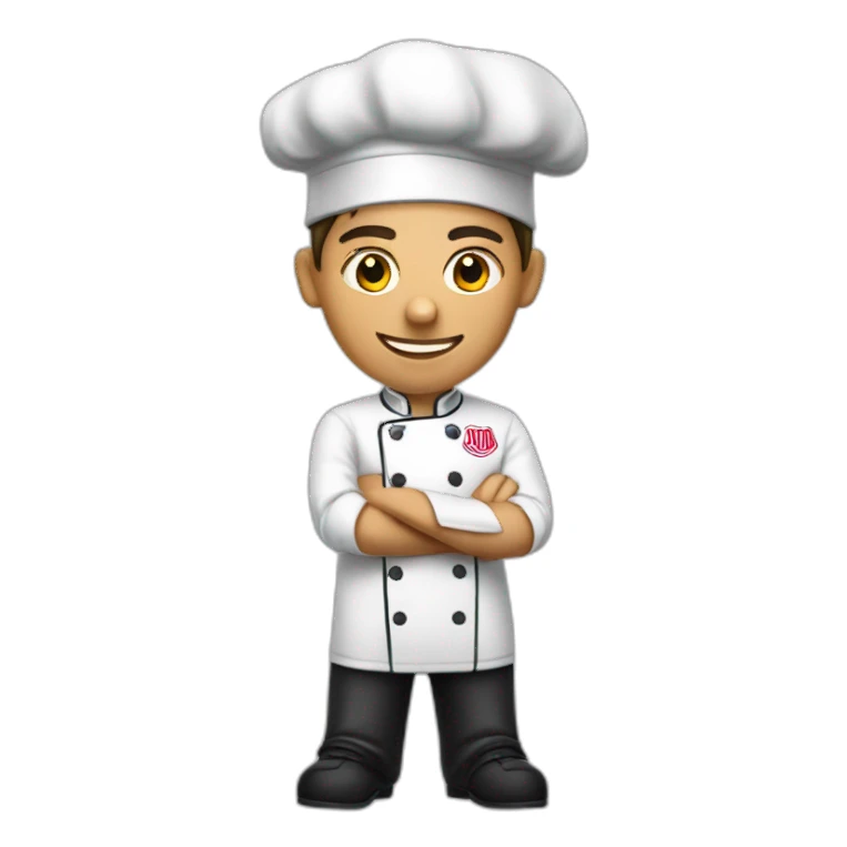 Adolescente chef hincha de River Plate sticker