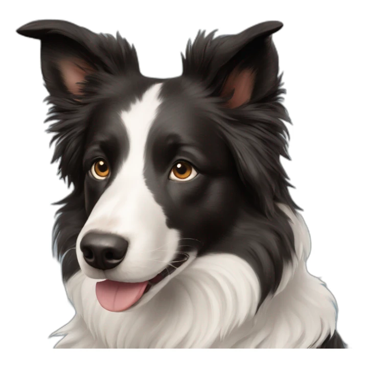 Deux chiens de race border-collie sticker
