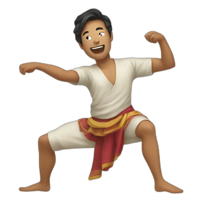 Skeu skeu dance sticker