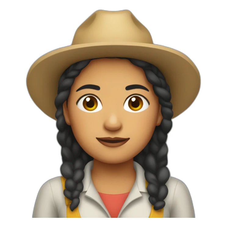Xochitl Gomez farmer sticker