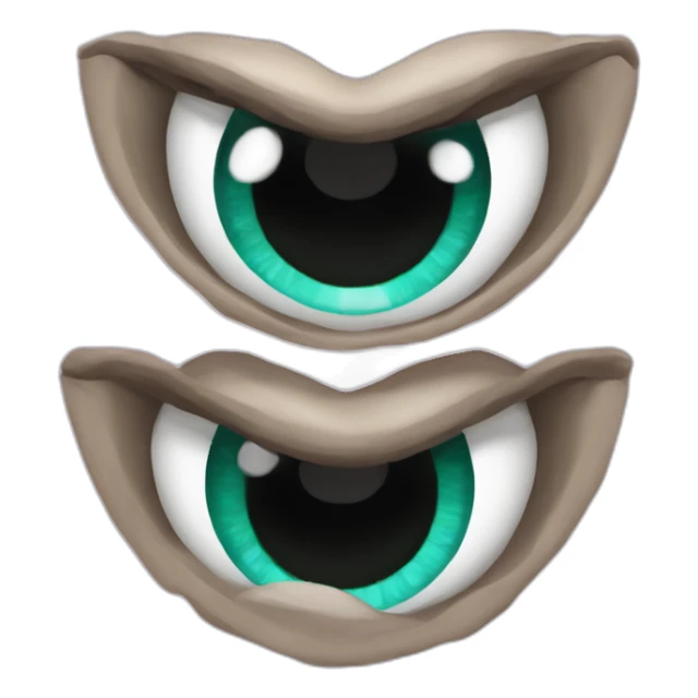 Corazon hecho de anteojos sticker