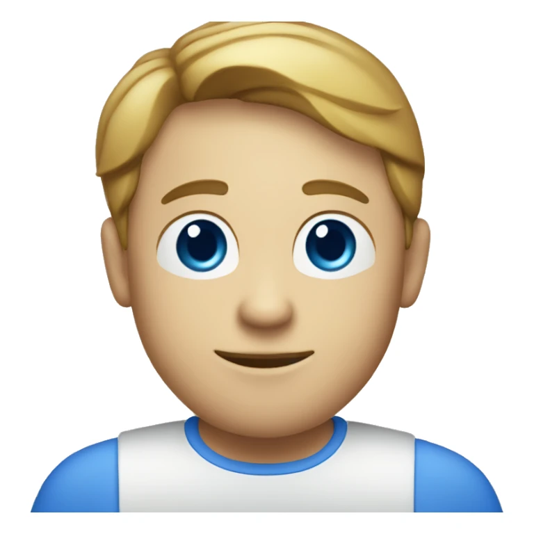 blue letter R in the blue circle sticker