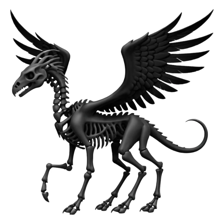 Thestral sticker