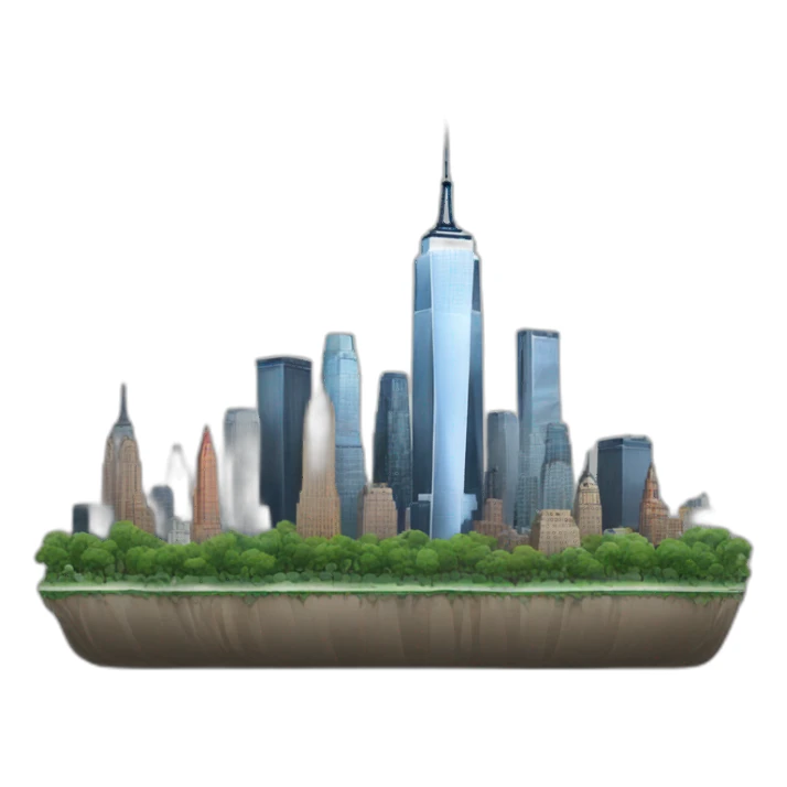 New York city Skyline sticker