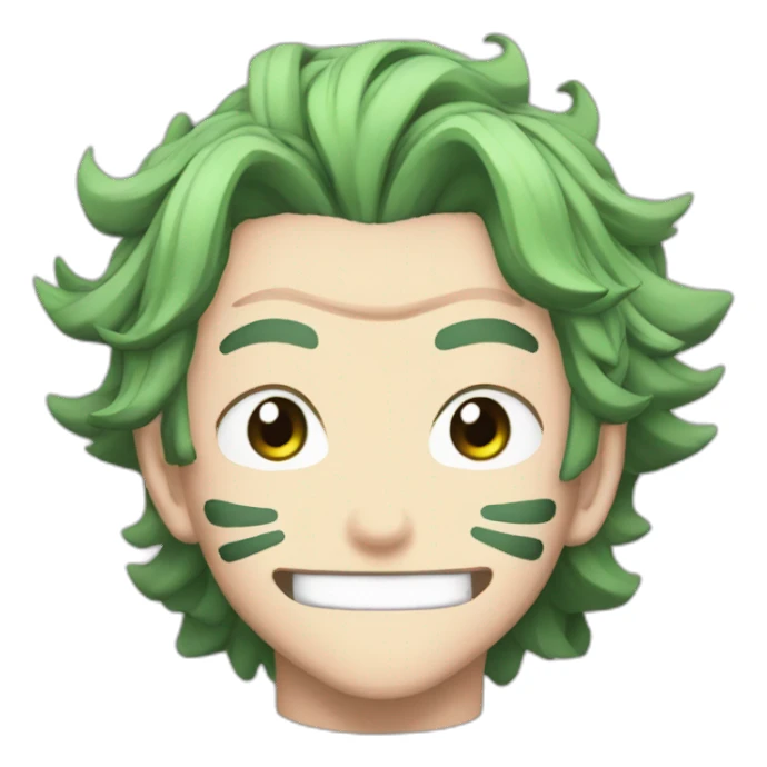 Tanjiro from demon slayer sticker