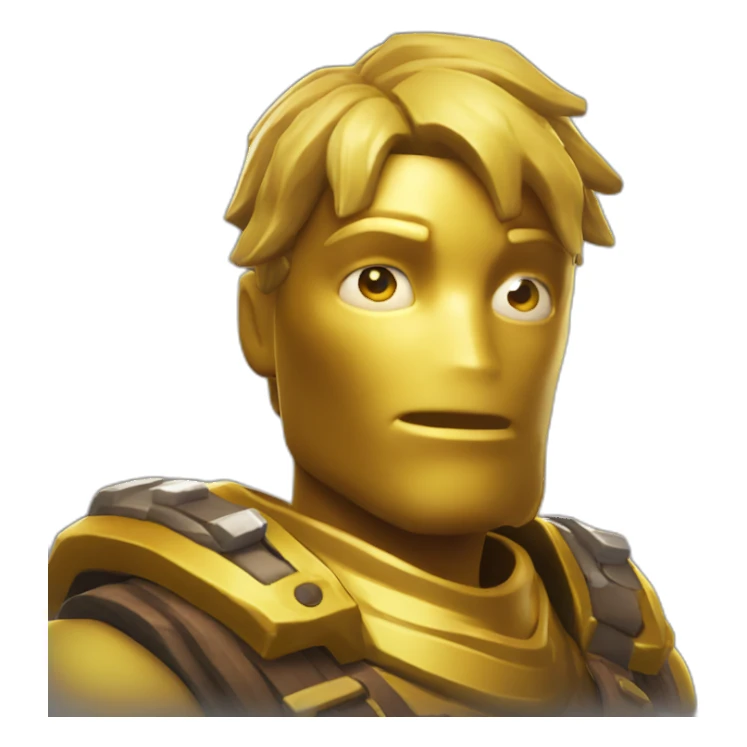 fortnite midas skin sticker