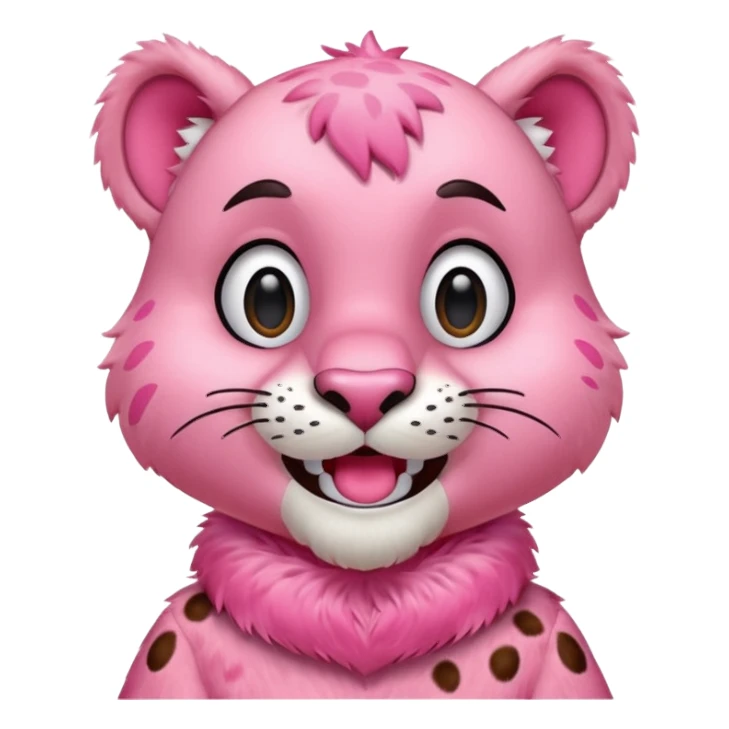 Pink panter sticker